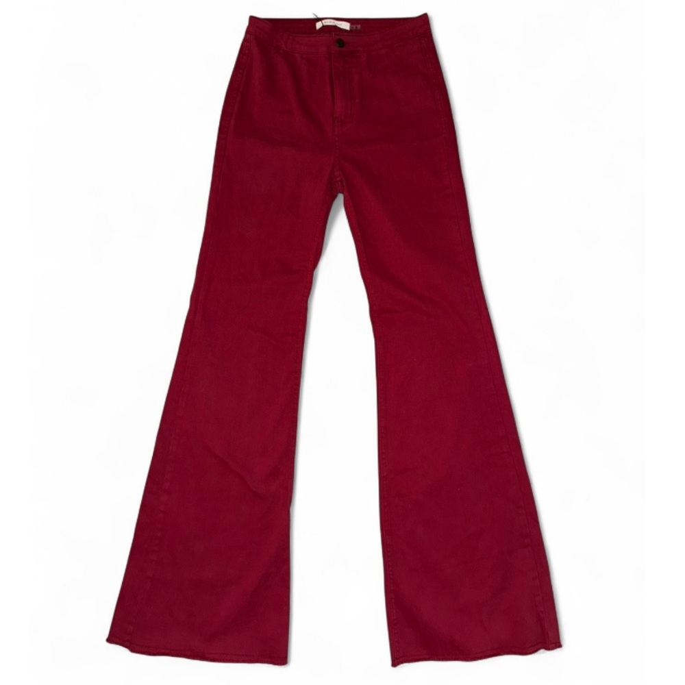 Mustard Seed Red Flare & Wide Leg Jeans